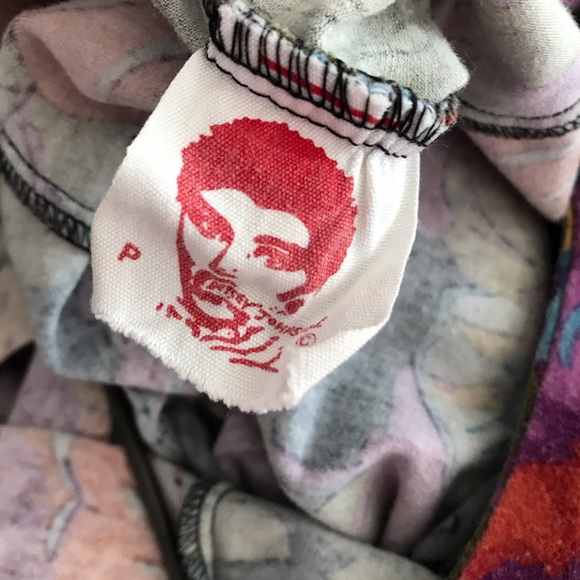 Betsey Johnson Punk Face Floral Babydoll - Picture 2 of 2